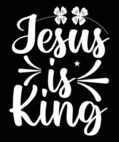 Jesus is King T Shirt Design Vector File