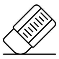 Eraser Line Icon vector