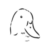 duck vector sketch