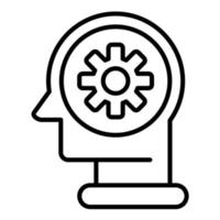 Knowledge Line Icon vector