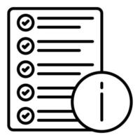 Informal Event Line Icon vector