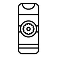 Air Freshener Line Icon vector