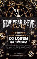 New Year's Eve Party Poster vector