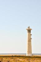 Remote lighthouse scene photo