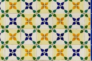 Colorful tile pattern photo