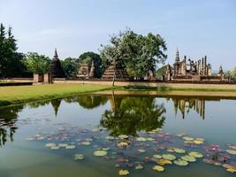 Thailand temple view photo