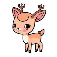 Adorable Baby Deer vector