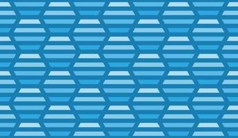 Abstract blue geometric color gradient background. Vector with hexagon base shape. Backdrop with hi-tech digital technology concept, simple, modern, and futuristic. Repeatable pattern design.