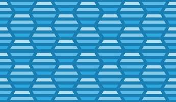 Abstract blue geometric color gradient background. Vector with hexagon base shape. Backdrop with hi-tech digital technology concept, simple, modern, and futuristic. Repeatable pattern design.