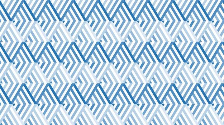 Premium Vector  Blue zig zag lines. simple geometric motif isolated on  white background