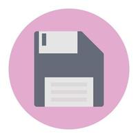 floppy diskette vector illustration on a background.Premium quality symbols.vector icons for concept and graphic design.