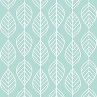 Geometric leaves seamless pattern abstract texture background. vector