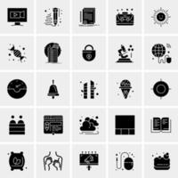 25 Universal Business Icons Vector Creative Icon Illustration to use in web and Mobile Related project