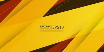 Abstract sporty yellow background with dynamic lines design. red and brown combination.Eps10 vector