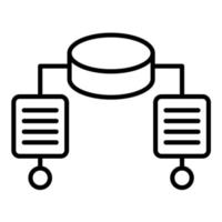 Bootstrapping Line Icon vector