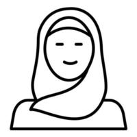 Women Line Icon vector