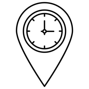 Location Time  which can easily  modify or edit vector