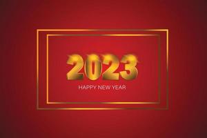 2023 HAPPYNEW YEAR Background Design. Card, Banner, Poster, Greeting . Vector Illustration