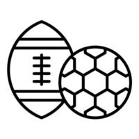 Sports Line Icon vector