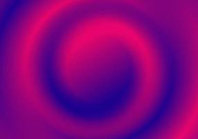 Abstract 3D blue and pink gradient color swirl circle convex background minimal style vector