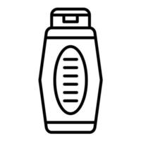 Conditioner Line Icon vector