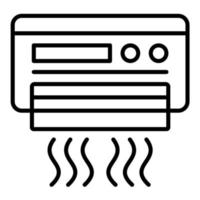 Air Conditioner Line Icon vector
