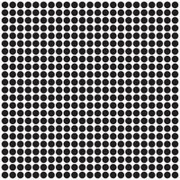 Geometric pattern black circum background with dots. Polka Dot pattern background vector