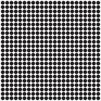 Geometric pattern black circum background with dots. Polka Dot pattern background vector