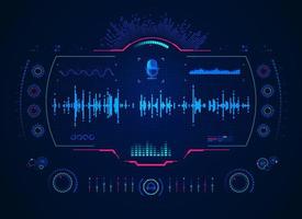 sound engineer interface vector