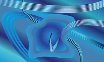 Blue Black color abstract background for social media design vector. vector