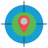 Target location  which can easily  modify or edit vector