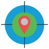 Target location  which can easily  modify or edit vector