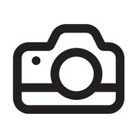 Icon camera device and technology Illustration vector