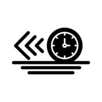 icono de vector de gestión de tiempo