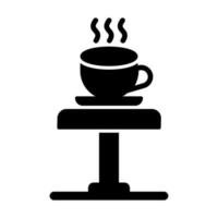 Coffee Table Vector Icon