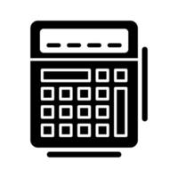 icono de vector de calculadora