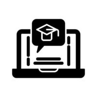 E Learning Vector Icon