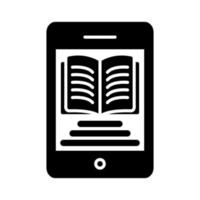 icono de vector de ebook