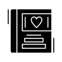 Wedding Album Vector Icon