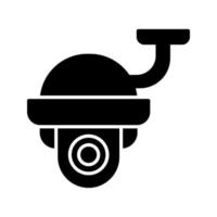 icono de vector de cámara de seguridad