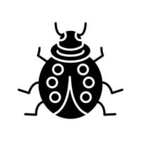 Ladybug Vector Icon