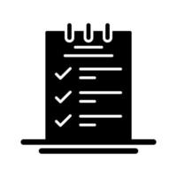 Booking CheckList Vector Icon