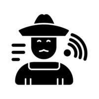 Farmer Vector Icon