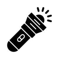 Flashlight Vector Icon