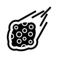 Meteorite Vector Icon