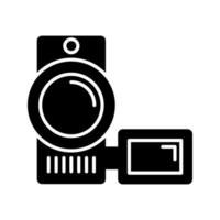 icono de vector de grabadora de video