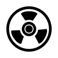 icono de vector nuclear