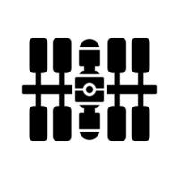 Space Station Vector Icon