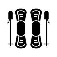 Ski Vector Icon