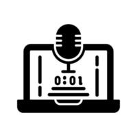 Voice Recorder Vector Icon